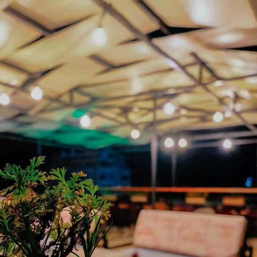 evening ambiance at Scodrinon Hostel, Shkoder