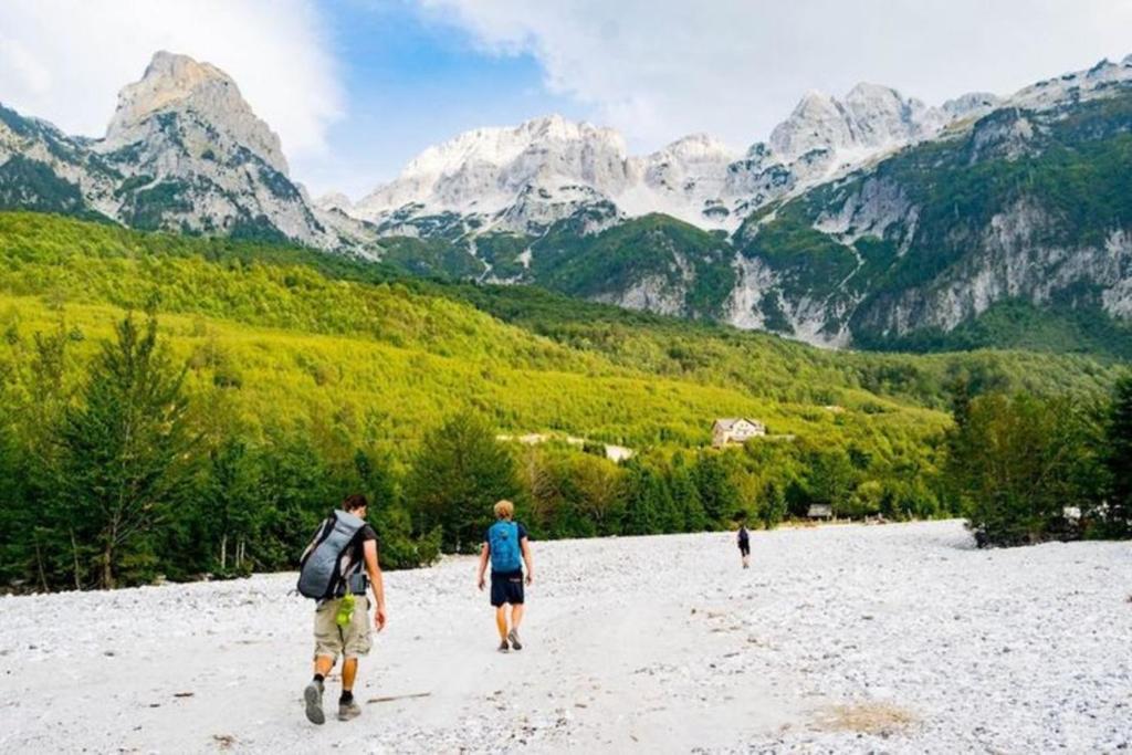 Albanian Alps hiking from Shkoder base stay at Scodrinon Hostel